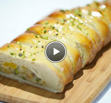 Abrikozen-pistacheslof