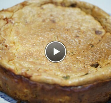 Krab-garnalencheesecake