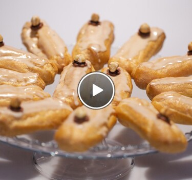 Parijse koffie-eclairs