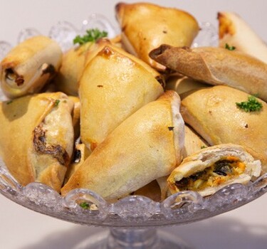 Arabische mosselsamosa’s