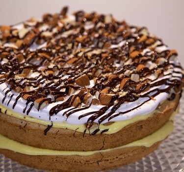 Zweedse amandeltaart