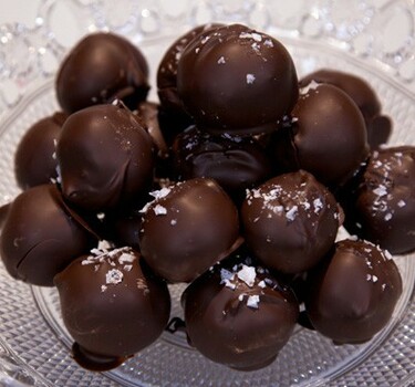 Chocolate salty balls