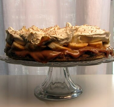 Bad man banoffee pie