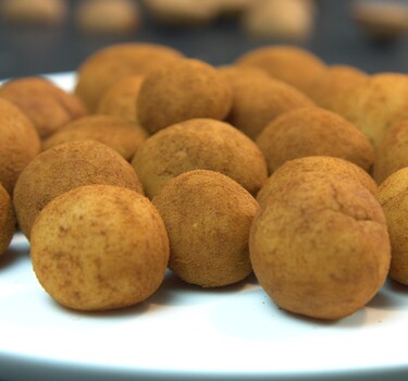 Aardappeltjes van marsepein