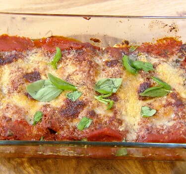 Cannelloni met ricotta en spinazie