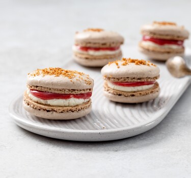 Cheesecake-Macarons