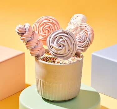 Meringue-lollies