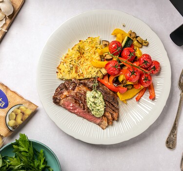 Ribeye uit de airfryer 