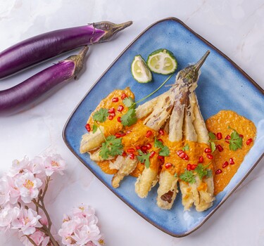 Eveline's Asian Favourites:  Aubergine