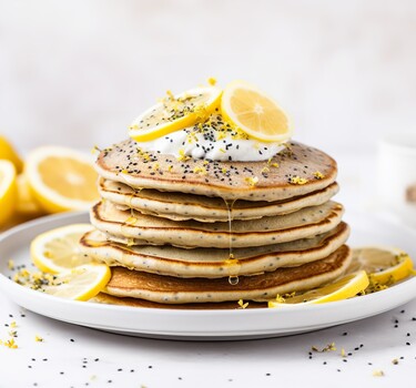 lemon poppyseed pancakes