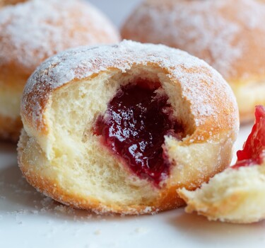 gevulde donut