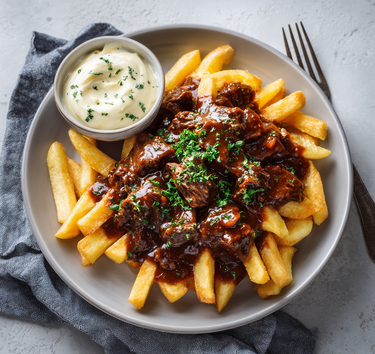 Stoofvlees met friet