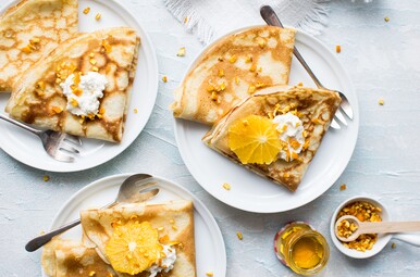 Kokospannenkoek met sinaasappel Miniatuur