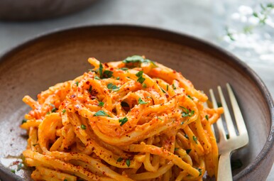 Pasta in paprikasaus