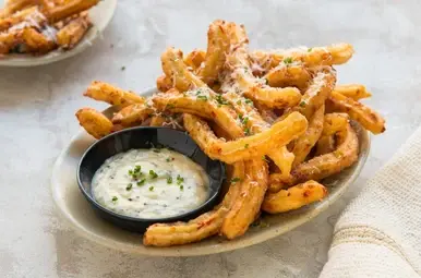 hartige churros met kaasdip