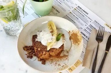 Pindakaas bananenbrood