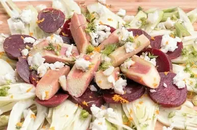 rabarbersalade