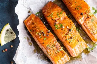 zalm uit de oven