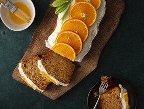 Sinaasappel-yoghurtcake