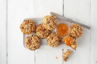 Gevulde Kwarkbollen