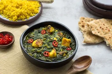 Saag paneer
