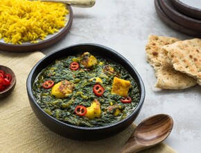 Saag paneer