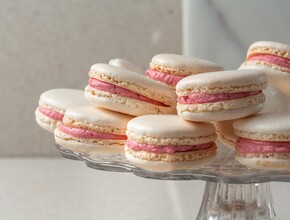 Frambozen-macaron