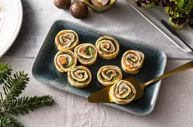 zalmrolletjes