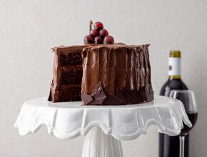 Chocoladdetaart met Rode Wijn
