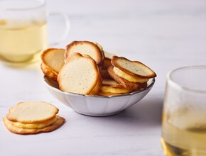 Gevulde boterkoekjes met citroencrème