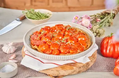Snel met Mil tarte tatin tomaat