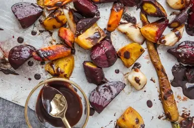 Ovenplaat met pompoen