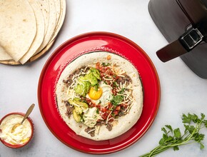 Huevos rancheros airfryer 