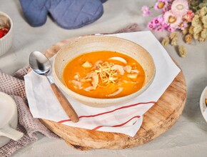 Snel met Mil Tomaten-kokossoep