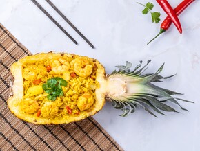 Pineapple fried rice