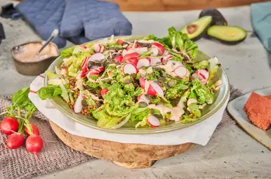 Snel met Miljuschka: Frisse start Avocadosalade met linzen 