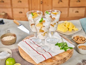Snel met Miljuschka eton mess met banaan en ananas