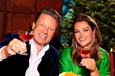 Miljuschka en Jamie vieren kerst