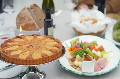heurigenhof brundlmayer assortiment van eten