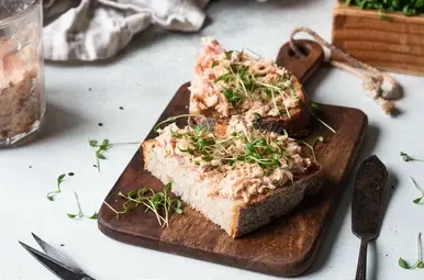 gerookte zalmsalade