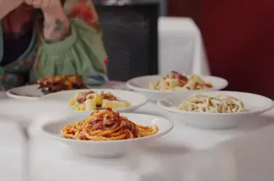 pasta's in Rome