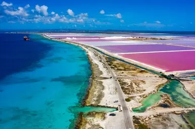 zoutmeren op Bonaire