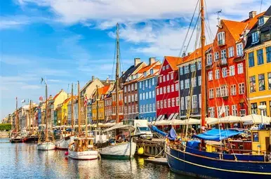 Beeld van Kopenhagen voor het tweede seizoen van Dish is Europe.