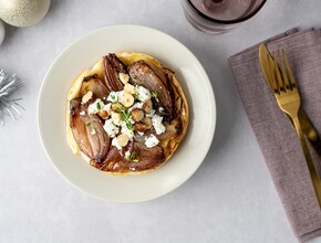 Tarte tatin met sjalot uit het programma Lekker Feestelijk!