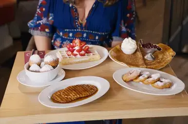 Miljuschka eet bij Désiré de Lille in Antwerpen.