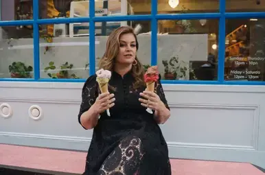 Miljuschka eet bij Gelupo in Londen voor het programma Dish is Europe.
