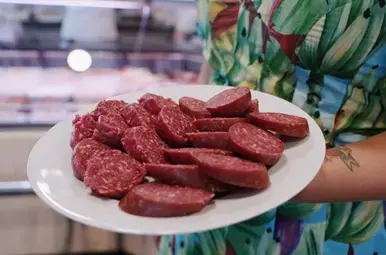 Miljuschka eet bij Louman Jordaan in Amsterdam.