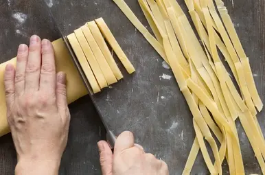 pasta snijden