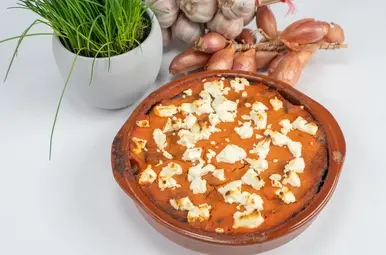 Aubergine-lasagne van de BBQ  