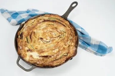 Tartiflette van de BBQ 